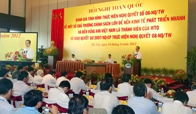 PM chairs national conference to assess Vietnam’s 5 years of WTO membership - ảnh 1